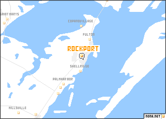 map of Rockport