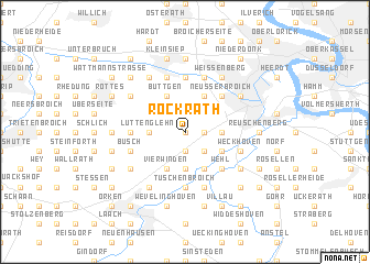 map of Röckrath