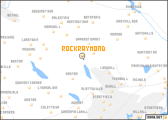 map of Rock Raymond