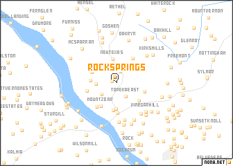 map of Rock Springs