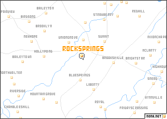 map of Rock Springs