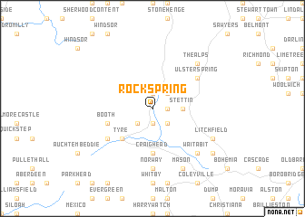 map of Rock Spring