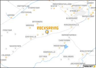 map of Rockspring