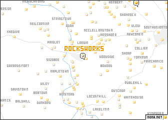 map of Rocks Works