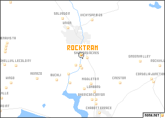map of Rocktram
