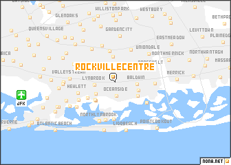 map of Rockville Centre