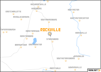 map of Rockville