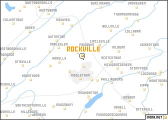 map of Rockville