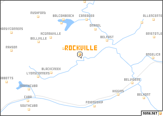 map of Rockville