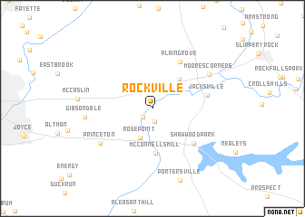 map of Rockville