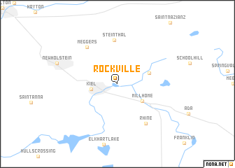 map of Rockville