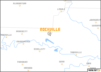 map of Rockville