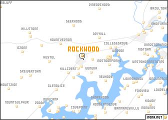 map of Rockwood