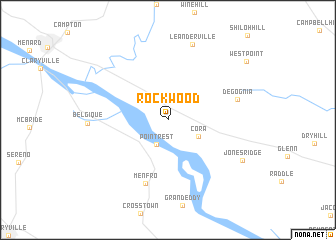 map of Rockwood