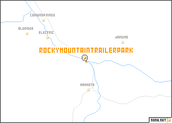 map of Rocky Mountain Trailer Park