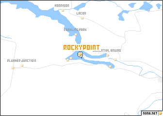 map of Rocky Point