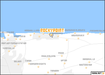 map of Rocky Point