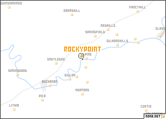 map of Rocky Point