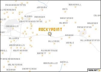 map of Rocky Point