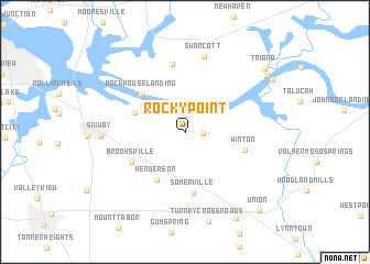 map of Rocky Point