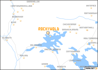 map of Rockywold