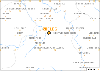 map of Rocles