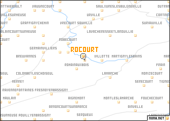 map of Rocourt