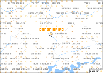 map of Roda Cimeira