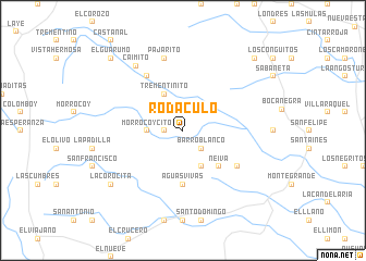 map of Rodáculo