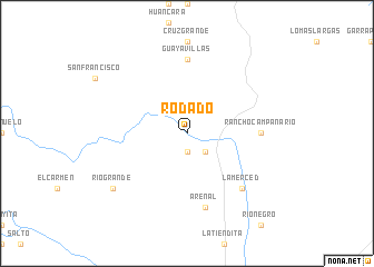 map of Rodado