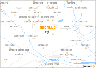 map of Rodallo