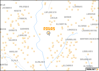 map of Rodas