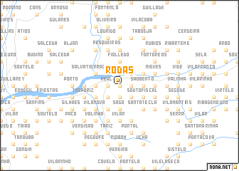 map of Rodas