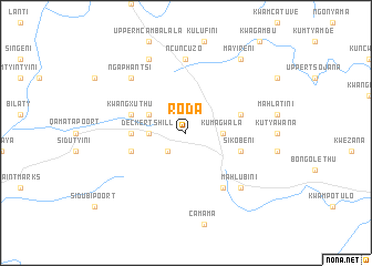 map of Roda