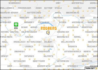 map of Rodberg