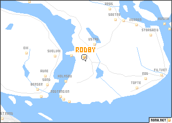 map of Rødby