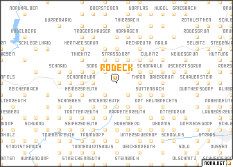 map of Rodeck