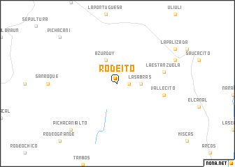 map of Rodeito