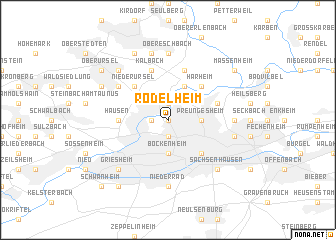 map of Rödelheim