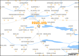 map of Rodelund