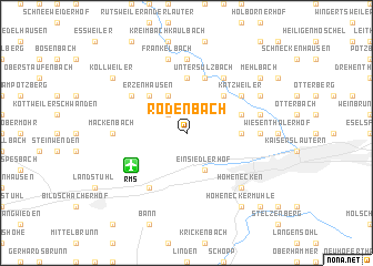 map of Rodenbach