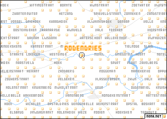 map of Rodendries