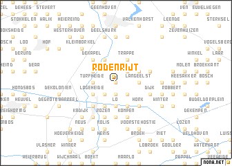 map of Rodenrijt