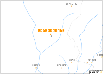 map of Rodeo Grande