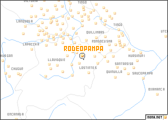 map of Rodeo Pampa