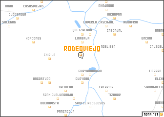 map of Rodeo Viejo