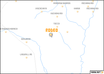 map of Rodeo