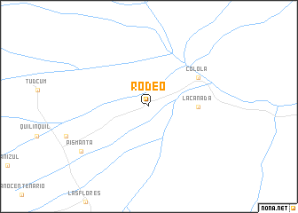 map of Rodeo