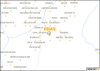 map of Rodeo