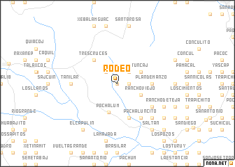 map of Rodeo